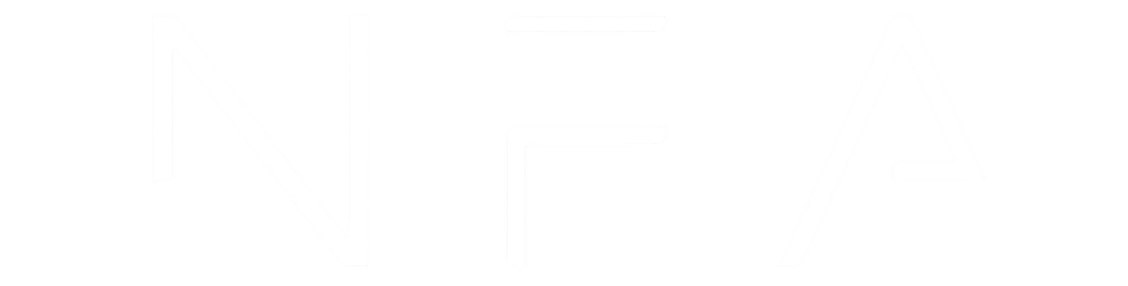 NFA wordmark on dark